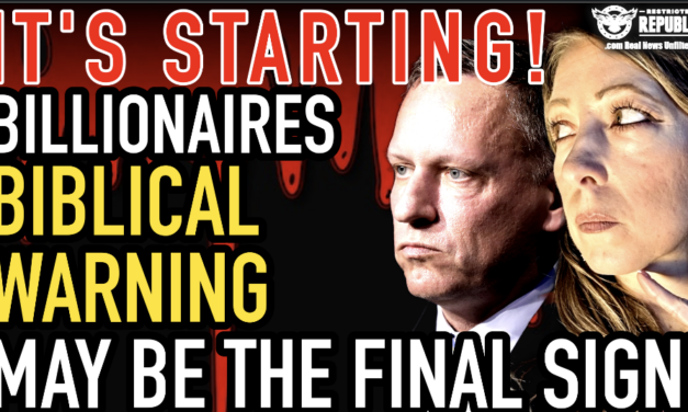 It’s Starting! Billionaires Biblical Warning May Be The Final Sign! I Can’t Believe He Just Said This! 